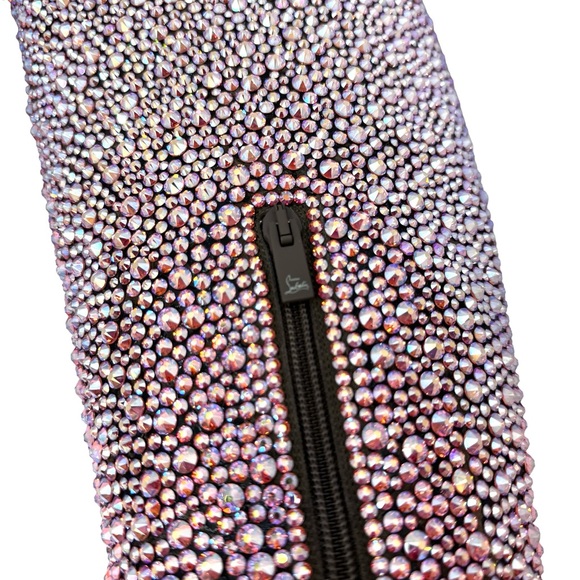 Auth Christian Louboutin Austrian Strass Boots Taylor Swift Eras Tour Lover 39 - Picture 13 of 15